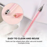 Crystal Wax Rhinestone Picker Pencil + Tweezers